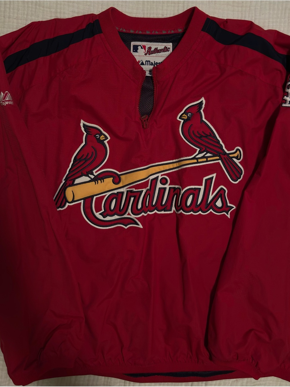 90’s St. Louis Cardinals MLB Pullover Jacket